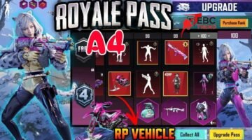 افتح مكافآت أسطورية الآن.. طريقة شحن 1800 شدة وتفعيل Royal Pass 4